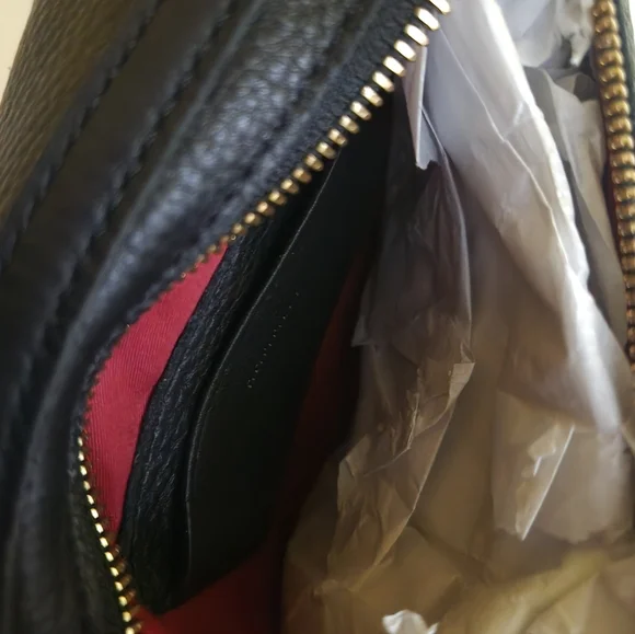 Hammitt Black Leather SM VIP Crossbody Bag - Picture 5 of 5